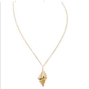 💚💗🐚 🆕 NWT Lilly Pulitzer Nautilus Gold Necklace